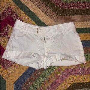 Banana Republic Women's White Cargo Shorts